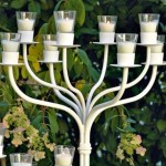 candelabro bianco